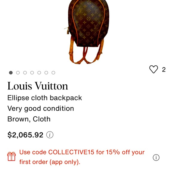 authenticated louis vuitton eclipse bag - Picture 1 of 5